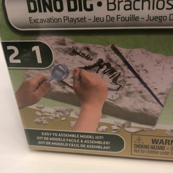 DINO DIG WOW WORLD NWT Science Tech Brachiosaurus excavation playset - Picture 5 of 9